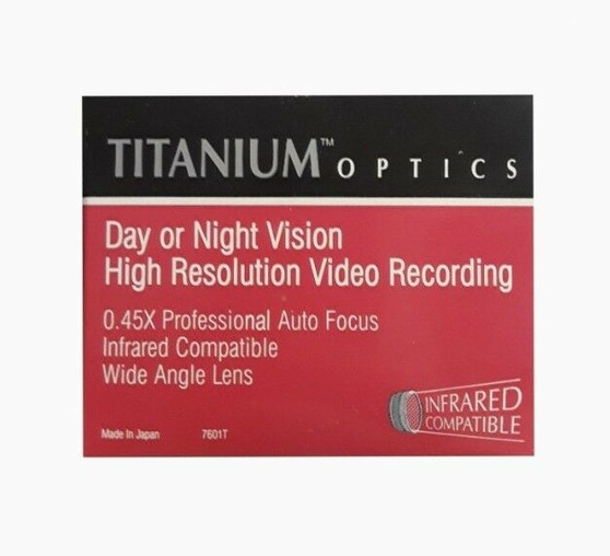 Titanium Optics 0.45X Night Vision | High Resolution Video Recording (New!)