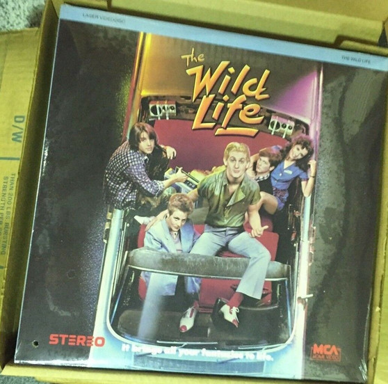 The Wild Life Laserdisc- Christopher Penn & Cameron Crowe - RARE New in Plastic