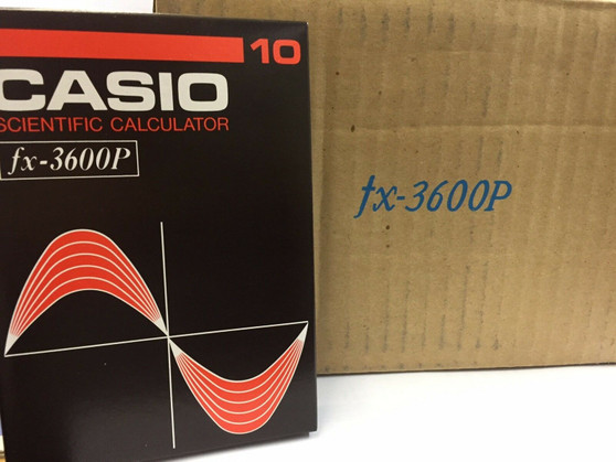 CASIO PROGRAMMABLE SCIENTIFIC CALCULATOR FX-3600P 1981 BRAND NEW JAPAN RARE 