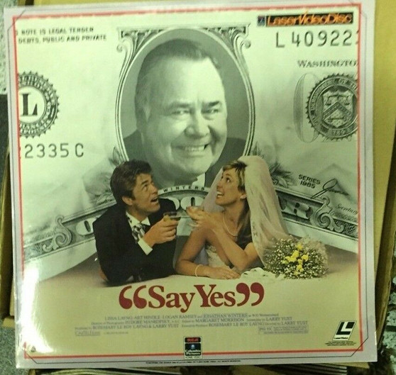 "SAY YES" Laserdisc, New SEALED in Plastic