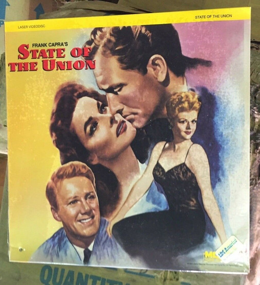 State of the Union, Frank Capra,  Laserdisc Movie - NEW