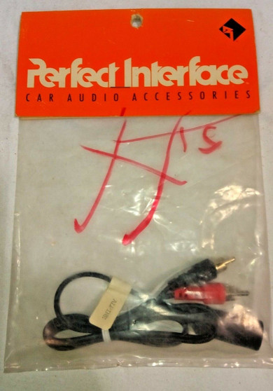 5 PIN FEMALE DIN TO RCA MALE RT500B ADAPTER CABLE 30 inch NOS ROCKFORD FOSGATE