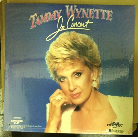 Tammy Wynette: In Concert (1986), Laserdisc, New in Plastic