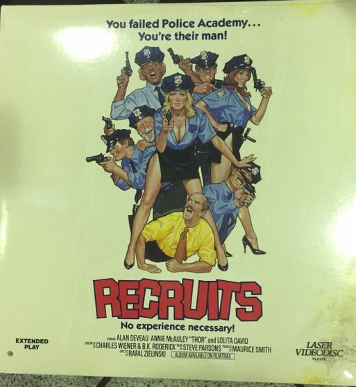 Recruits Laserdisc-Doug Annear John Canada Terrell Stephen Osmond-New in Plastic