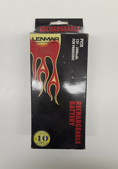 Lenmar PV20 Rechargeable Camcorder Battery for Panasonic (BRAND NEW!)