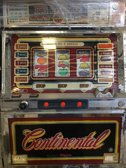 Antique Slot machine, Continental Reel, lights and sounds BRAND NEW!!