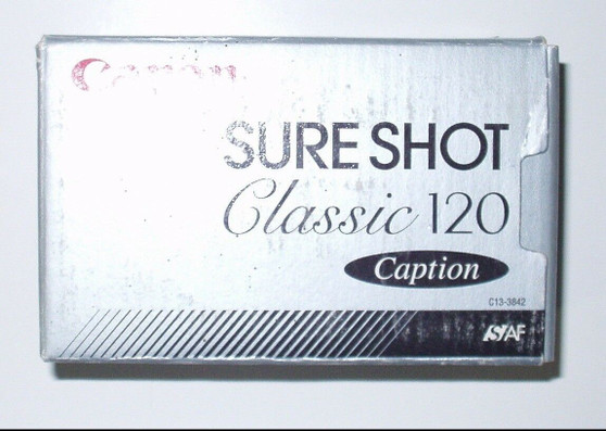 Canon (Vintage) Sureshot Classic 120 Caption Still Camera (BRAND NEW!)