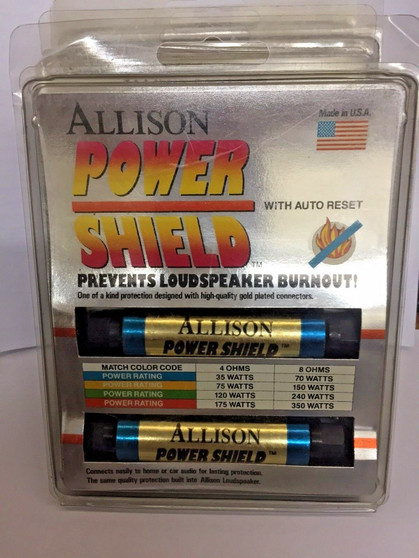 Allison Acoustics Allison Power Shield Protect Your Speakers! RARE! 35/70watts