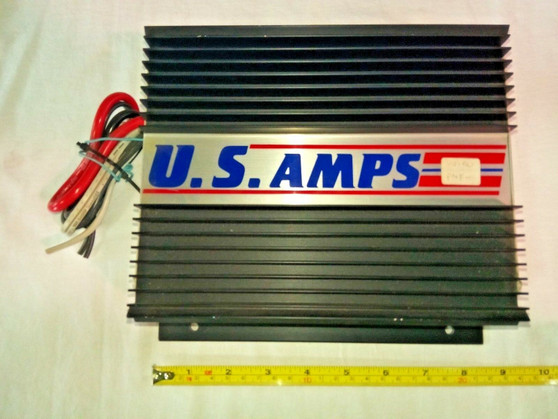 US Amps CAR AMPLIFIER MODEL: US 50 | MADE IN THE USA |  MINT | OLD SKOOL RARE 