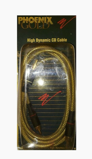 Phoenix Gold CD-1 24kt. High Dynamic CD Cable (Factory Sealed!)