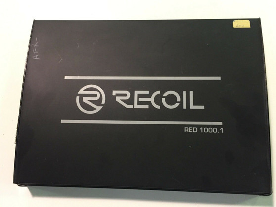 RECOIL RED 1000.1 Class D 1000 Watt Monoblock AMPLIFIER CAR AMP OLD SCHOOL RARE!