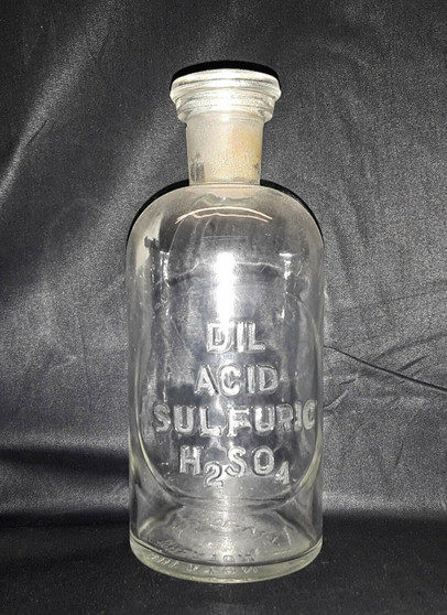 1888 Non-Labeled Pharmaceutical Glassware Vial by T.C. Wheaton Beaker