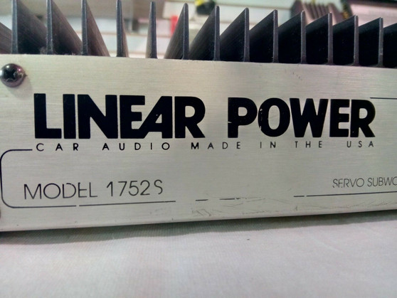 Linear Power 1752S Car Amplifier | w/ 8" Servo Sub-Woofers | Made in Usa (New!)