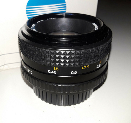 Minolta MD 50mm/F1.7 Interchangeable Lens (BRAND NEW!)