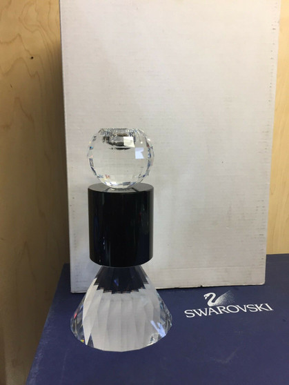 SWAROVSKI CANDLE HOLDER REN NEW IN BOX 215556 NEW OLD STOCK RETIRED