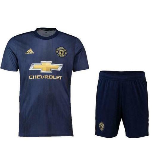 ADIDAS MANCHESTER UNITED AUTHENTIC 2018/19 3RD JERSEY AND SHORTS NEW WITH TAGS!