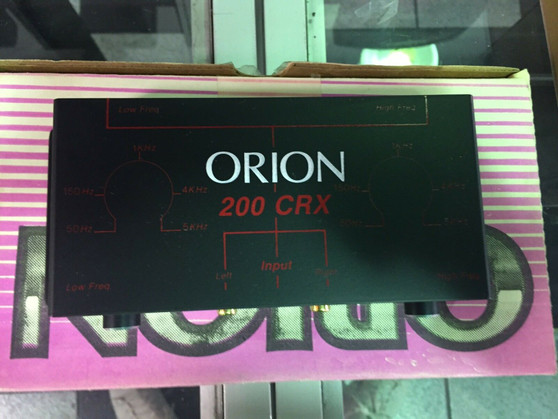 ORION 200 CRX 2 WAY PHANTOM POWER CROSSOVER  RARE OLD SCHOOL ITEM! 