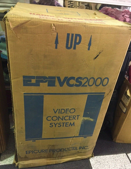 NEW EPI VCS 2000 Video Concert System Entertainment Center with Speaker System
