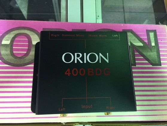 ORION 400 BDG AMPLIFIER BRIDGING MODULE BRAND NEW RARE OLD SCHOOL ITEM!