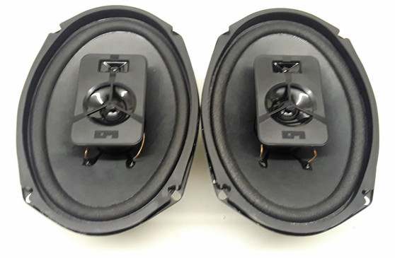 (2) Epicure EPI LS66 Three Way 6" x 9" Car Speakers | Made in USA (New!)