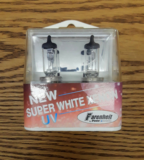 Farenheit P43T Super White Xenon Bulbs (Brand New!)