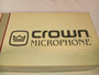 CROWN | CM-310 DIFFEROID MICROPHONE FREE SHIPPING | RARE VINTAGE 