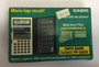 NEW Casio PF-3200 LCD pocket Data-Bank computer calculator 1980 NOS RARE Vintage