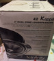 NOS set of 2 car speakers- Infinity- Kappa 42 -4" Dual Cone Old School New RARE 