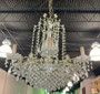 Schonbek 1806S Uplight 13 Light 24" Wide Silver Crystal Chandelier NEW RARE!