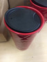 2 NEW Starbucks Red Quilted Double Wall Ceramic Travel Mug TUMBLER FREE SHIPPING