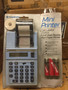 Vintage Sanyo Printing Calculator CX 3553 BRAND NEW STILL SEALED IN ORIGINAL BOX