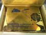 Rockford Fosgate Punch 45 amplifier cover amp shroud new in box! GOLD COVER!RARE