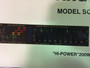 NOS Vintage 10-band Graphic Equalizer Mustang sq-580 HI-POWER 200W+200W