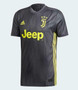 Adidas Juventus FC Soccer Club New Men’s Black Third Jersey Futbol XL NWT $90 