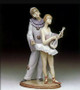 Lladro 5821 Minstrel's Love Porcelain Figurine | Hand Made in Spain (New!)