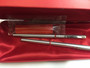 Pen Set Ball Point & Fountain, Stainless Steel w/ Gold Accents Gift Set in Case 