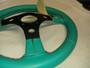 GRANT TURQUOISE RACING PERFORMANCE 13"  STEERING WHEEL | FREE SHIPPING | 