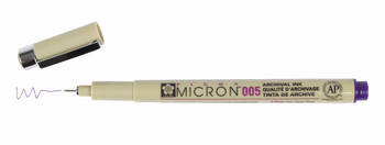 MICRON 005 PEN 0.20MM - PURPLE
