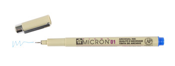 MICRON 01 PEN 0.25MM - BLUE