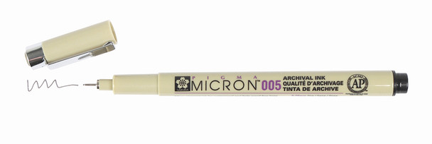 MICRON 005 PEN 0.20MM - BLACK