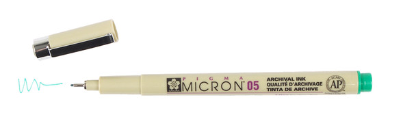 MICRON 05 PEN 0.45MM - GREEN