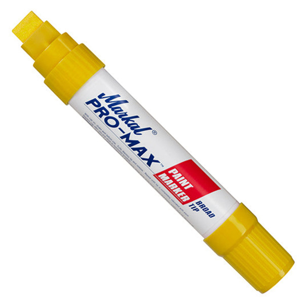 90903 YELLOW PRO MAX broad tip paint marker by Markal 