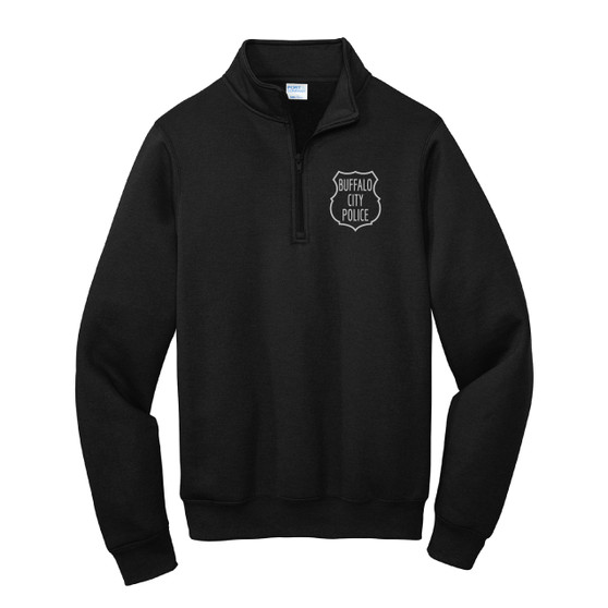 Core Fleece 1/4-Zip Pullover Sweatshirt BPD Vintage Badge