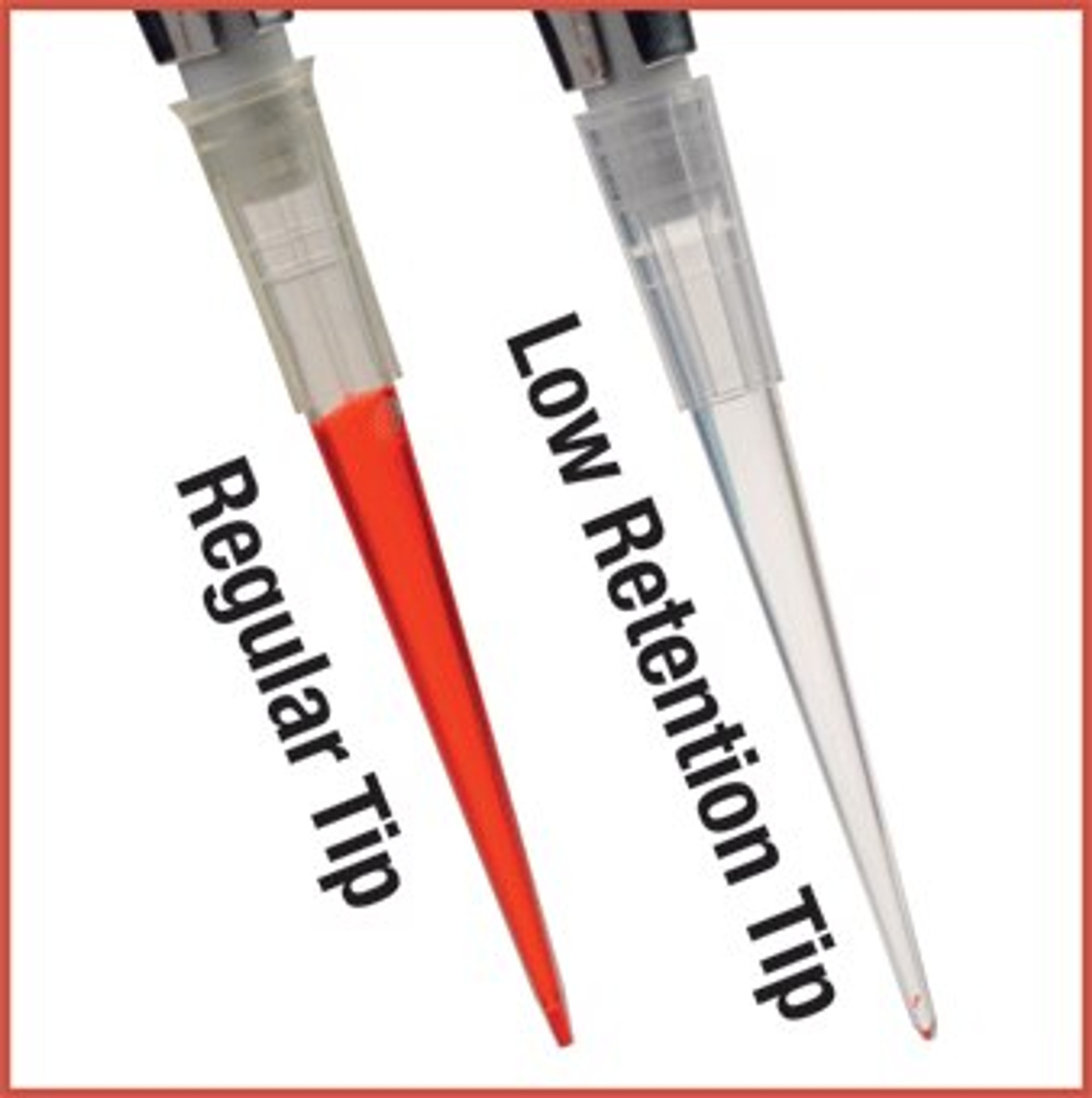 Low Retention Pipette Tips