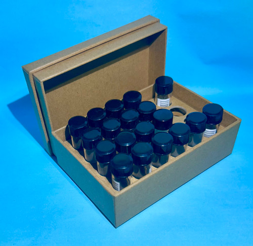 PulpFixin 2D AutoBox for 4ml Glass Vials with 2D Barcodes