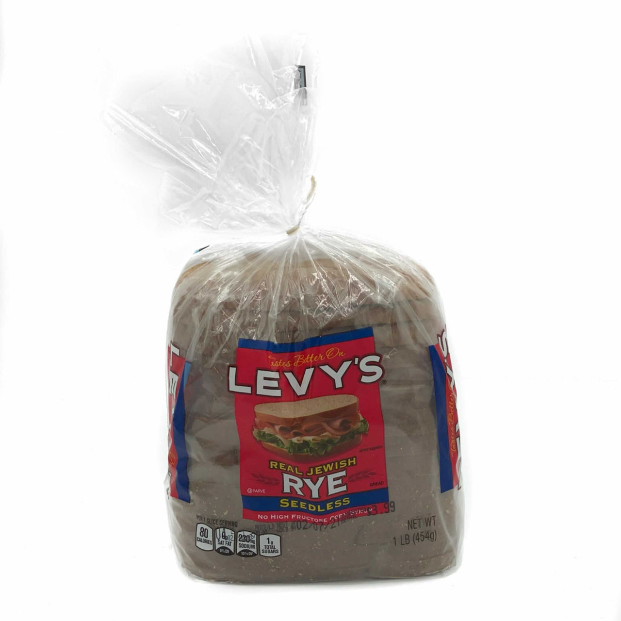 Levys Jewish Rye Bread, Seedless 1lb - Sickles Market