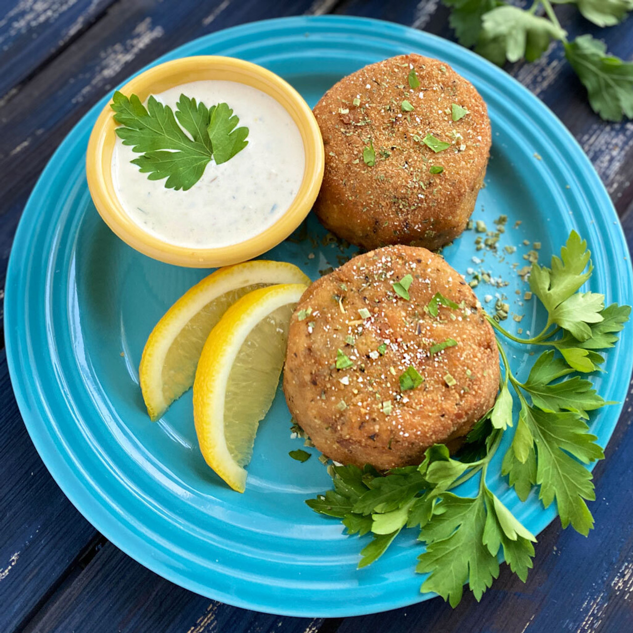 Easy Crab Cakes - Jo Cooks