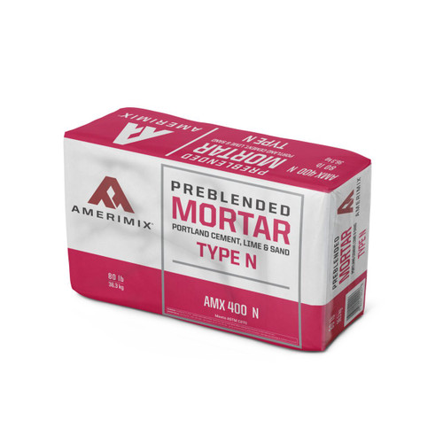 Amerimix 400 Type N Mortar PortLime 80lb 80 lb Gray