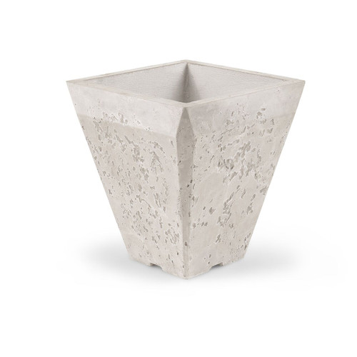 Medium Artisan Cast Stone Patio Planter Natural