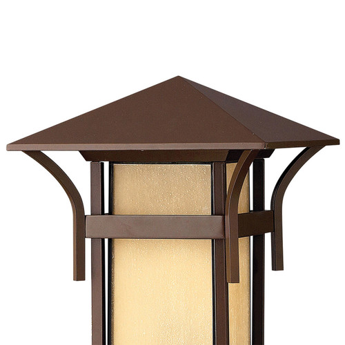 Harbor Medium LED Pier Lantern in Anchor Bronze 2576AR-LV